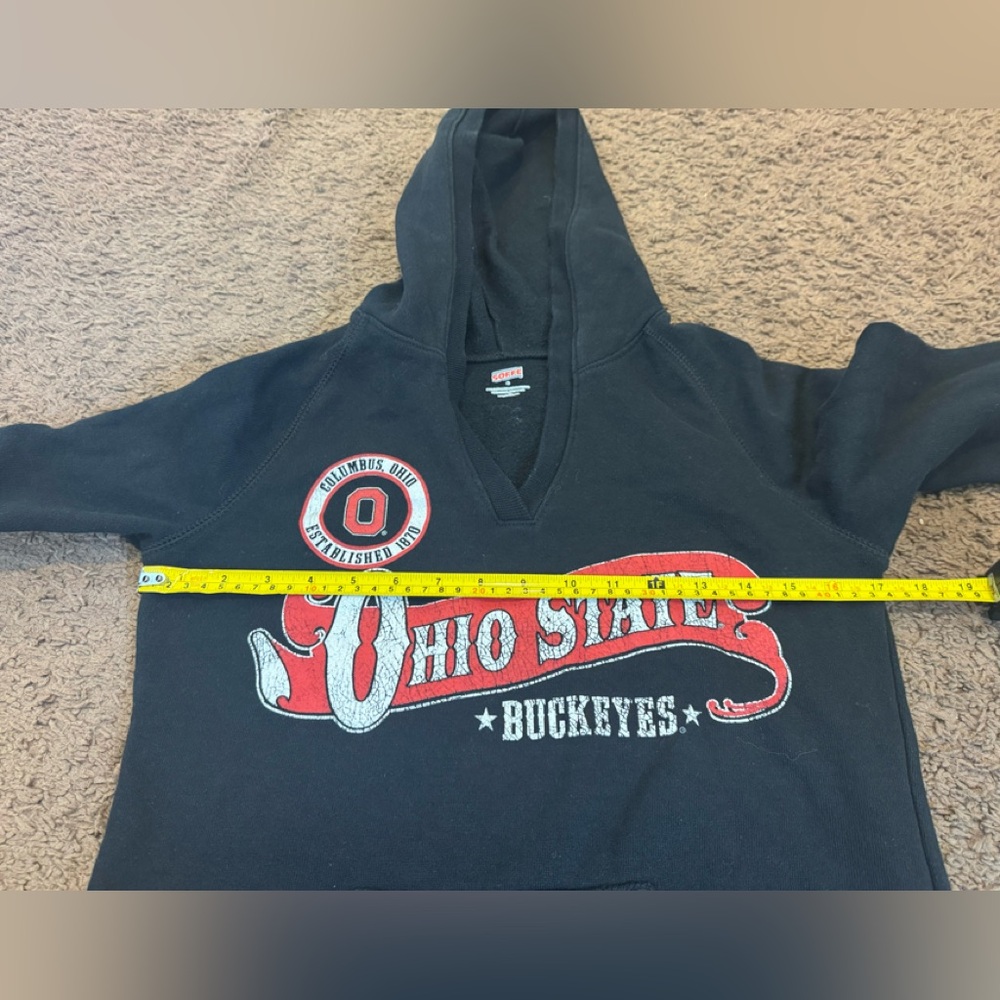 2 FOR $20 Soffe Ohio State Women’s Black Hoodie Sweatshirt OSU S Small - Picture 4 of 5